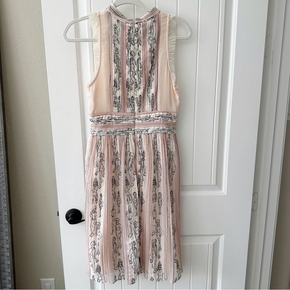 Anthropologie Geisha Designs Renoir Pleated Mini Dress - Picture 10 of 15